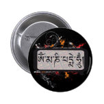 Om Mani Padme Hum Grubge Buttons