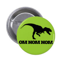Om Nom Nom Pinback Buttons