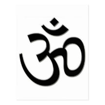 OM SHANTI POST CARD