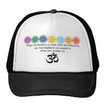 Om Yoga Tee Mesh Hat