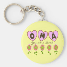 "Oma You Are Loved"---Mother's Day Gifts Keychains
