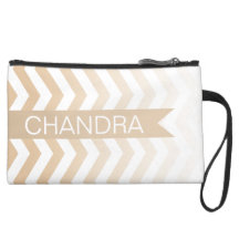 Ombre Chevron Style! | nude Wristlet Purse