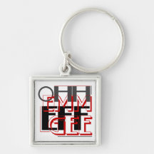 OMFG Ohh Emm Eff Gee Key Chain