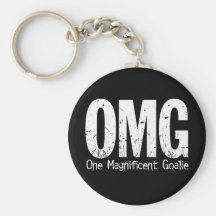 OMG: One Magnificent Goalie Keychains