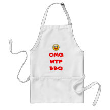 OMGWTFBBQ APRONS