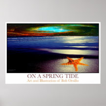 On A Spring Tide Poster
