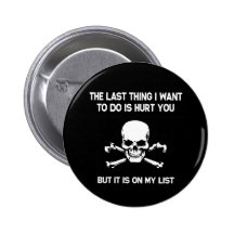 On My List Pinback Button