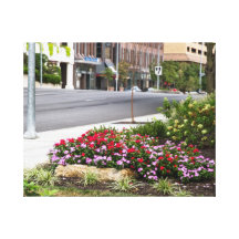 On My Street Canvas Print