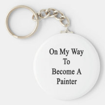 On My Way To Become A Painter Key Chain