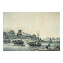 On one of the rivers of China posters