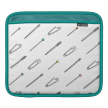 "On Pins and Needles" Sewing iPad Sleeve (Version