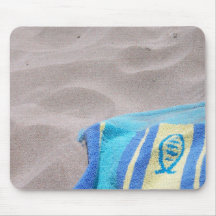 On the beach... mouse mat