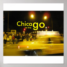 On The Go; Chicago Posters