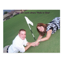 on the hole, They are each others ... - Customised Post Cards