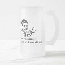 On The Internet Im A 15 Year Old Girl mugs