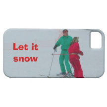 On the piste, Let it snow iPhone 5 Covers