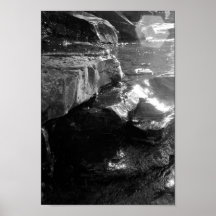 On the Rocks Poster