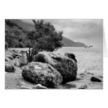 On the shores of Loch Ness with the monster Greeting Cards