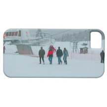 On the way to the ski lift iPhone 5 case