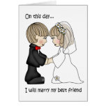 On this day Wedding card