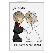 On this day Wedding card