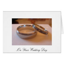 On Your Wedding Day Greeting Card