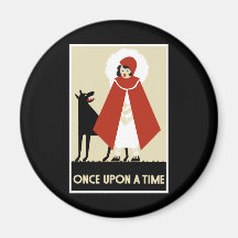 Once Upon A Time By Whitley Kenneth Fridge Magnets