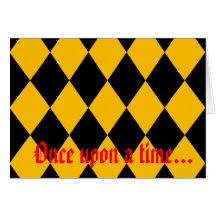 "Once upon a time...Happily ever after." Card.