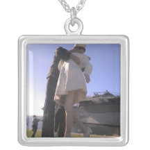 One Big Kiss in San Diego Custom Necklace