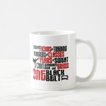 ONE Black Belt 2 KARATE T-SHIRTS & APPAREL Mug