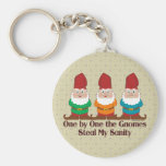 One By One The Gnomes Keychain