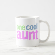 One Cool Aunt T-shirt Coffee Mugs