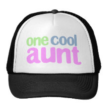 One Cool Aunt T-shirt Mesh Hat