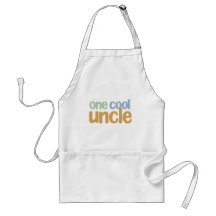 One Cool Uncle T-Shirt Aprons