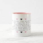 One Heart - Beautiful Words Of Love Coffee Mugs