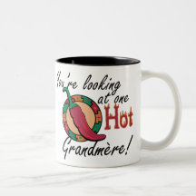 One Hot Grandmere Mugs