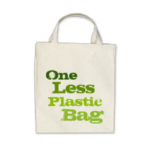 One Less Plastic  Bag