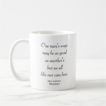 One Man's Ways Coffee Mugs
