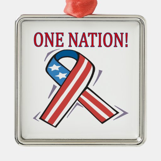 One Nation Christmas Tree Ornament