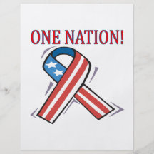 One Nation Full Colour Flyer