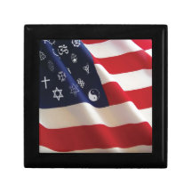 One Nation Many Gods Keepsake Box