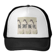 One Shot One Kill Mesh Hats