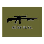 One Shot One Kill Post Cards
