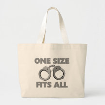 One size fits all canvas bag
