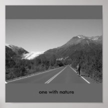 one with nature print