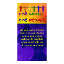 One World Photo Card
