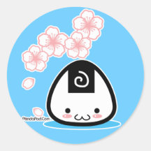 Onigiri Mei sticker sheet (more sizes)
