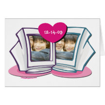 Online Dating Custom Photo Card