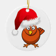 Online Farming Christmas Chicken Christmas Tree Ornament
