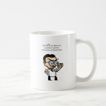 Only 6% of America's scientists identify Mugs